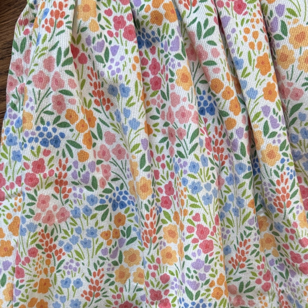 Cecil And Lou Floral Print Smocked Corduroy Dress New And Never Worn - Picture 5 of 14